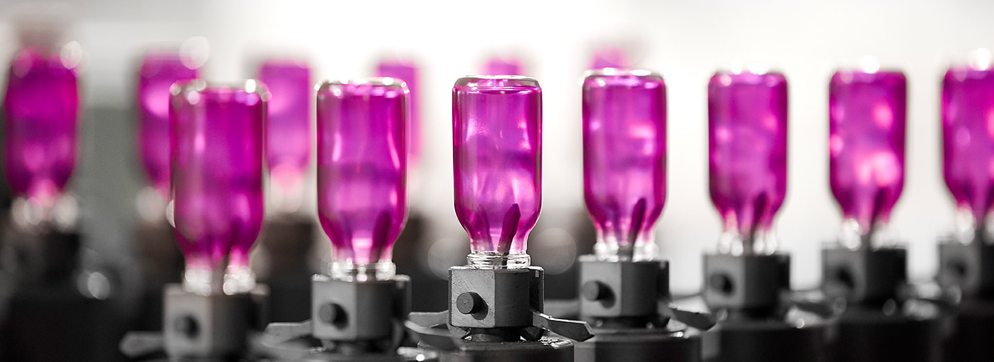 SGD Pharma - Plastic coating & printing options for glass packaging - customization, tailored, bespoke packaging