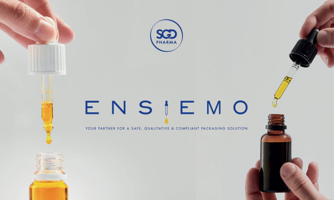SGD Pharma –  Glass dropper bottles – Ensiemo – brochure